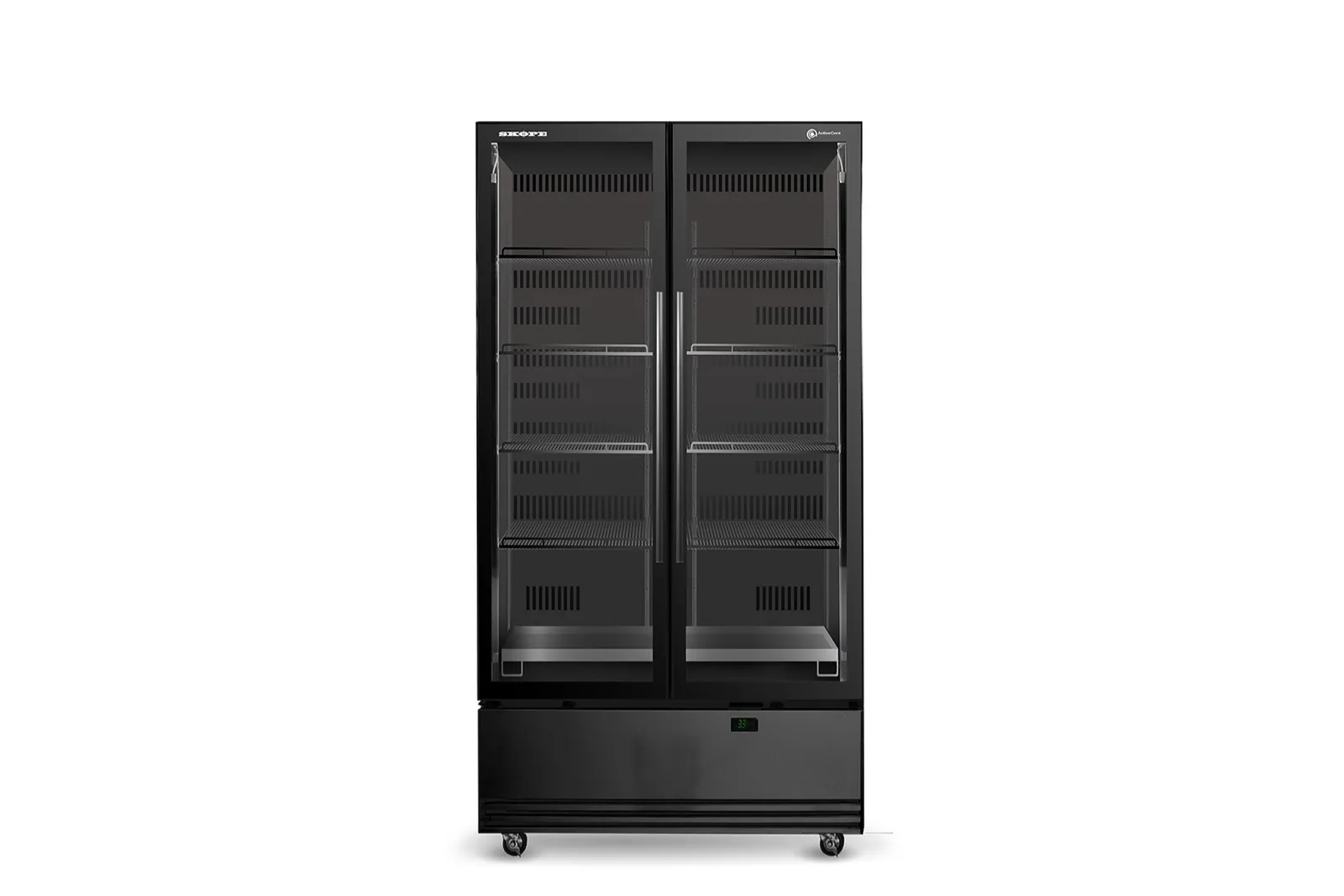 SKOPE SKB900N-A SKB ACTIVECORE Bottom Mount Two Door Display Fridge