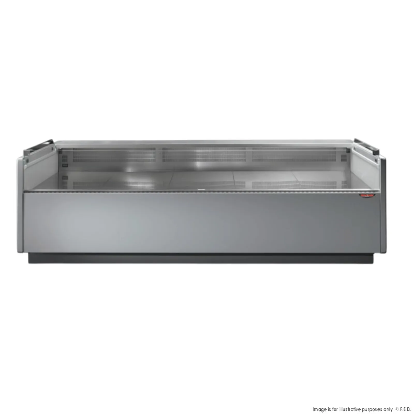 Tecnodom TDMR-0815SELF - Serie MR80 Black 1520mm Self-serving Deli Display