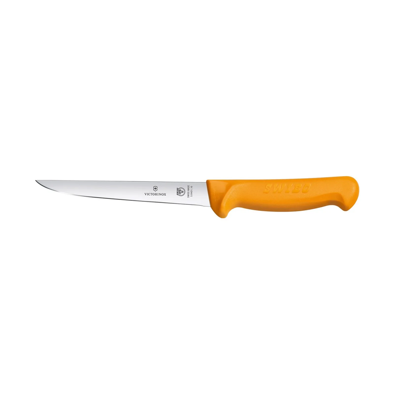 Victorinox 5.8401.14 - Swibo Boning Knife, 14cm Straight Wide Blade - Yellow