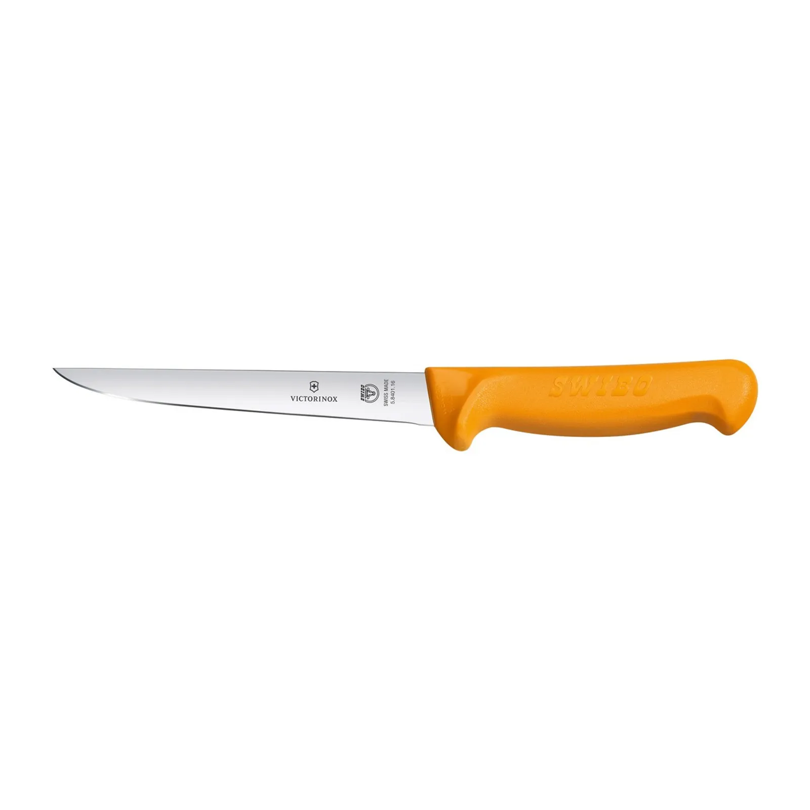 Victorinox 5.8401.16 - Swibo Boning Knife, 16cm Straight Wide Blade - Yellow