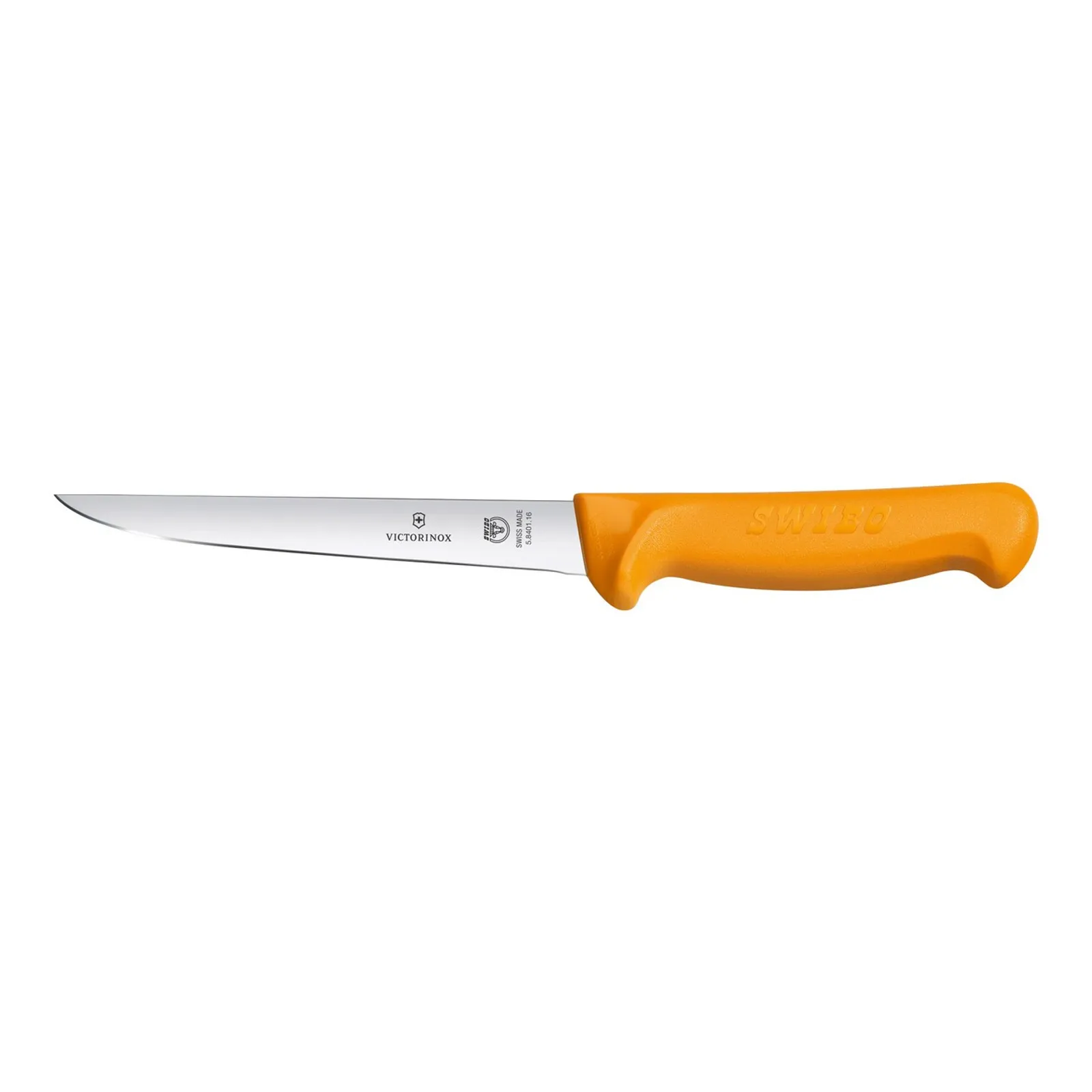 Victorinox 5.8401.18 - Swibo Boning Knife, 18cm Straight Wide Blade - Yellow