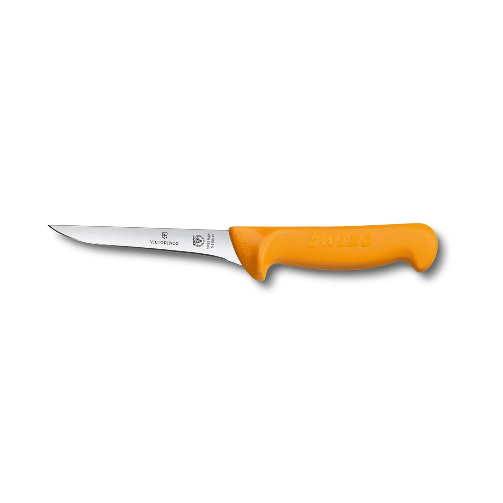 Victorinox 5.8408.16 - Swibo Boning Knife, 16cm, Curved to Guard Yellow
