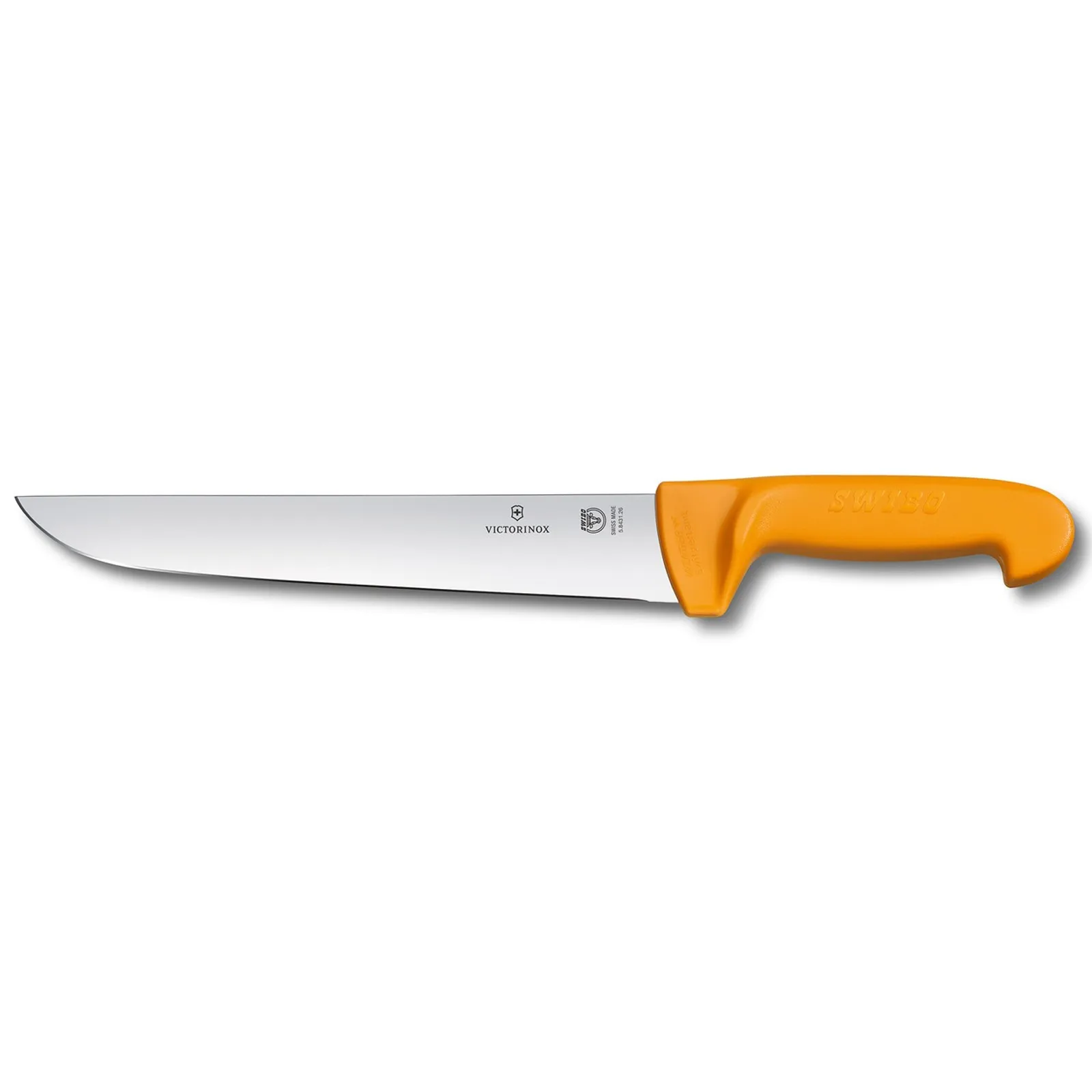 Victorinox 5.8431.31 - Swibo Butchers Knife, 31cm Straight Back Blade - Yellow