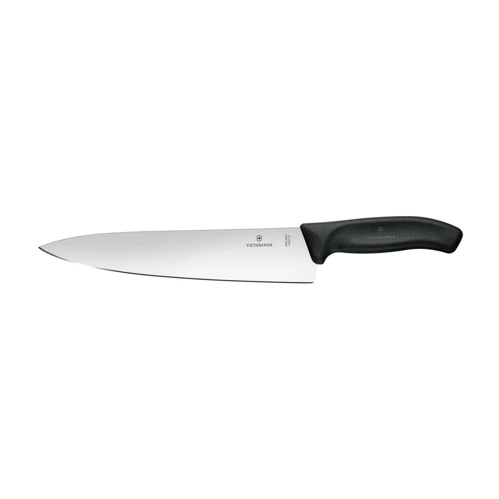 Victorinox 6.8003.25G - Cooks-Carving Knife 25cm, Classic, Black, Gift Boxed