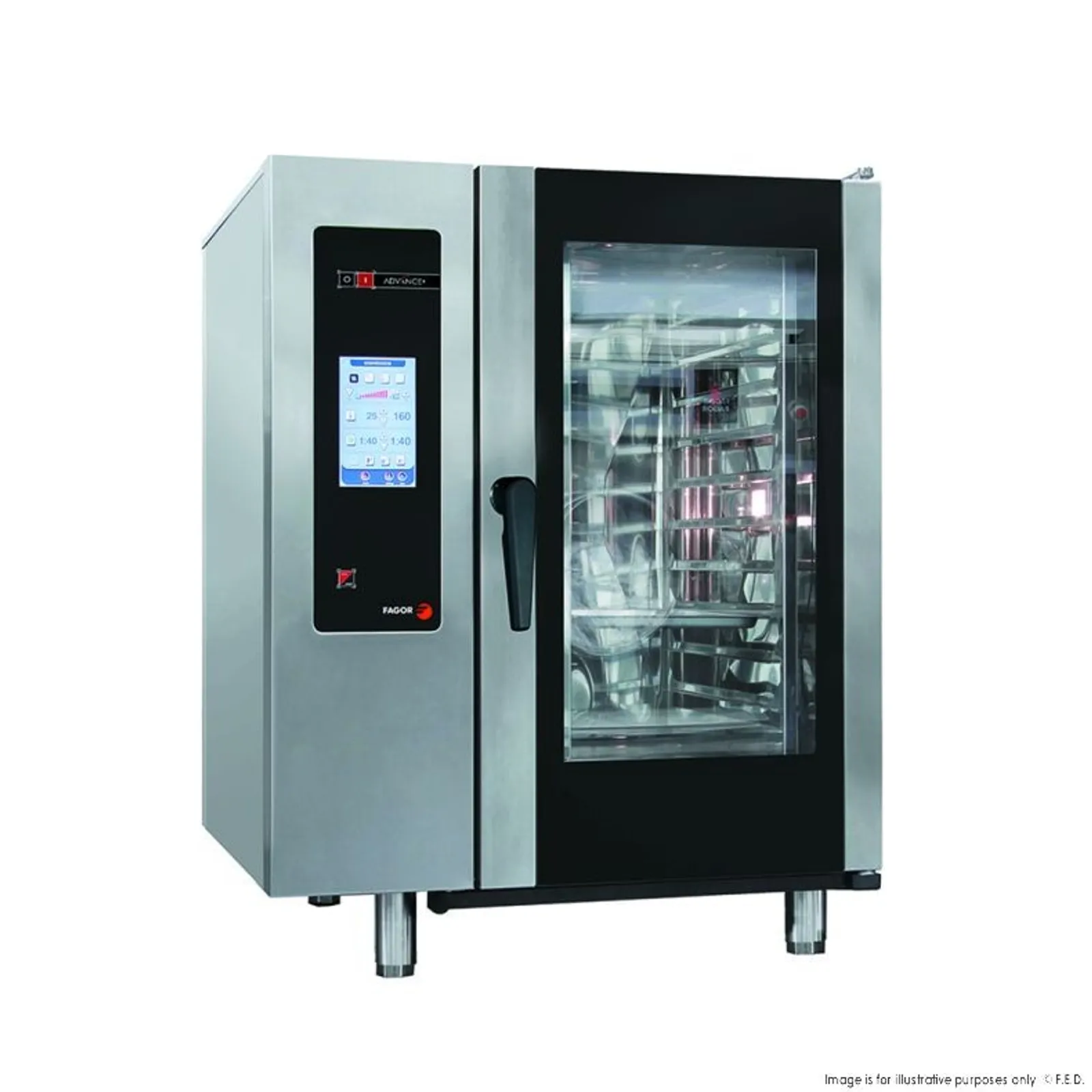 Fagor APE-101-SA17-2 Ex-Showroom - Advanced Plus Electric 10 Trays Combi Oven