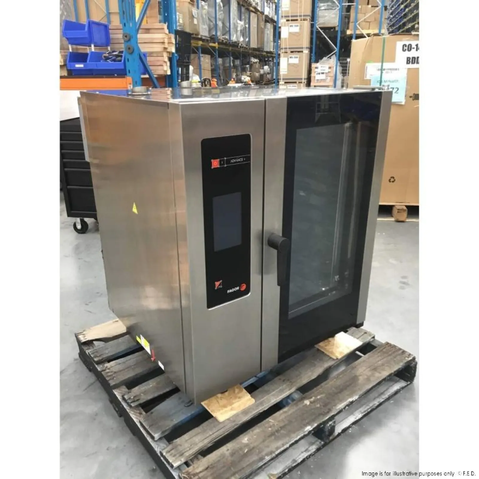 Fagor APE-101-NSW1496 2NDs - Advanced Plus Electric 10 Trays Combi Oven