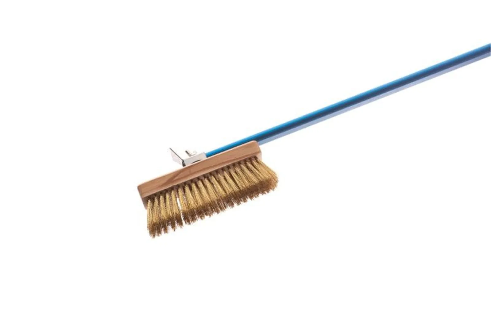 GI Metal AC-SP/180 - Azzurra 190cm Swivel Brass Bristle Pizza Oven Brush