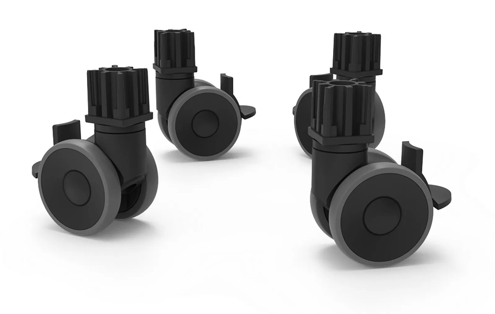 Unox XUC225 - Revolving caster with brake