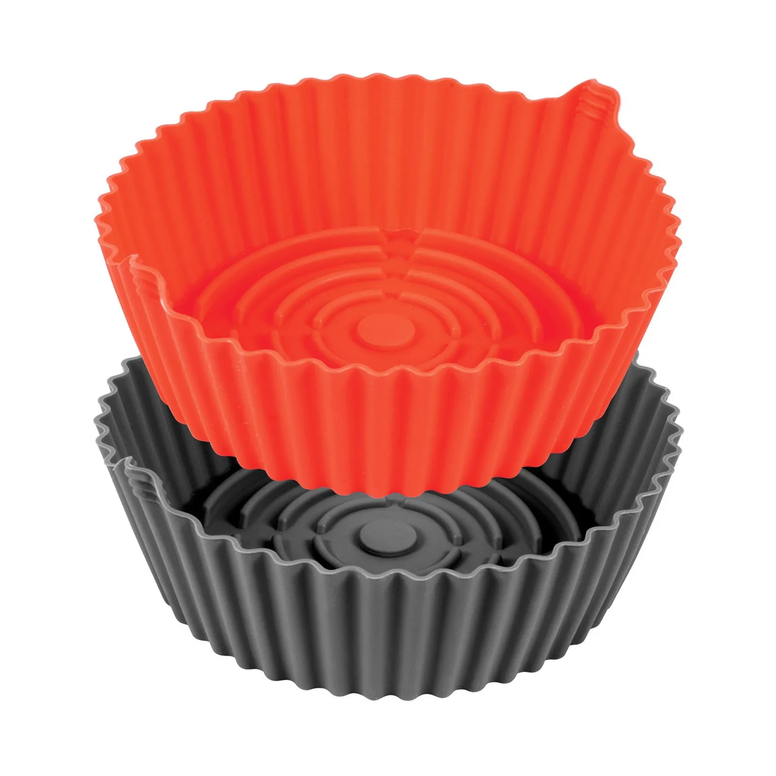 Avanti 13925 - Airfryer Round Silicone Insert - Set of 2 20 x 19 x 7.5cm