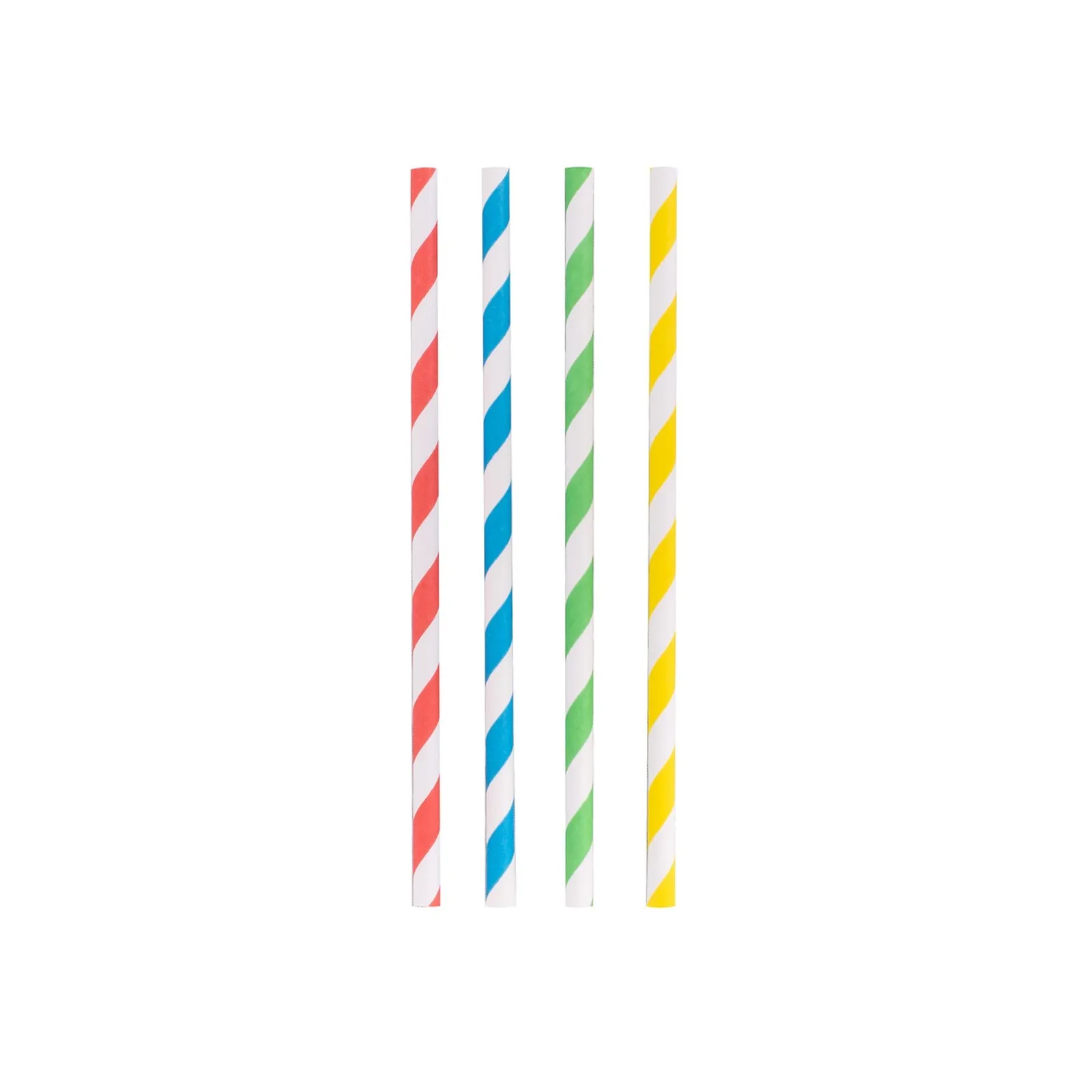 Avanti 14935 - Papers Straws, 14cm Rainbow - Set of 50