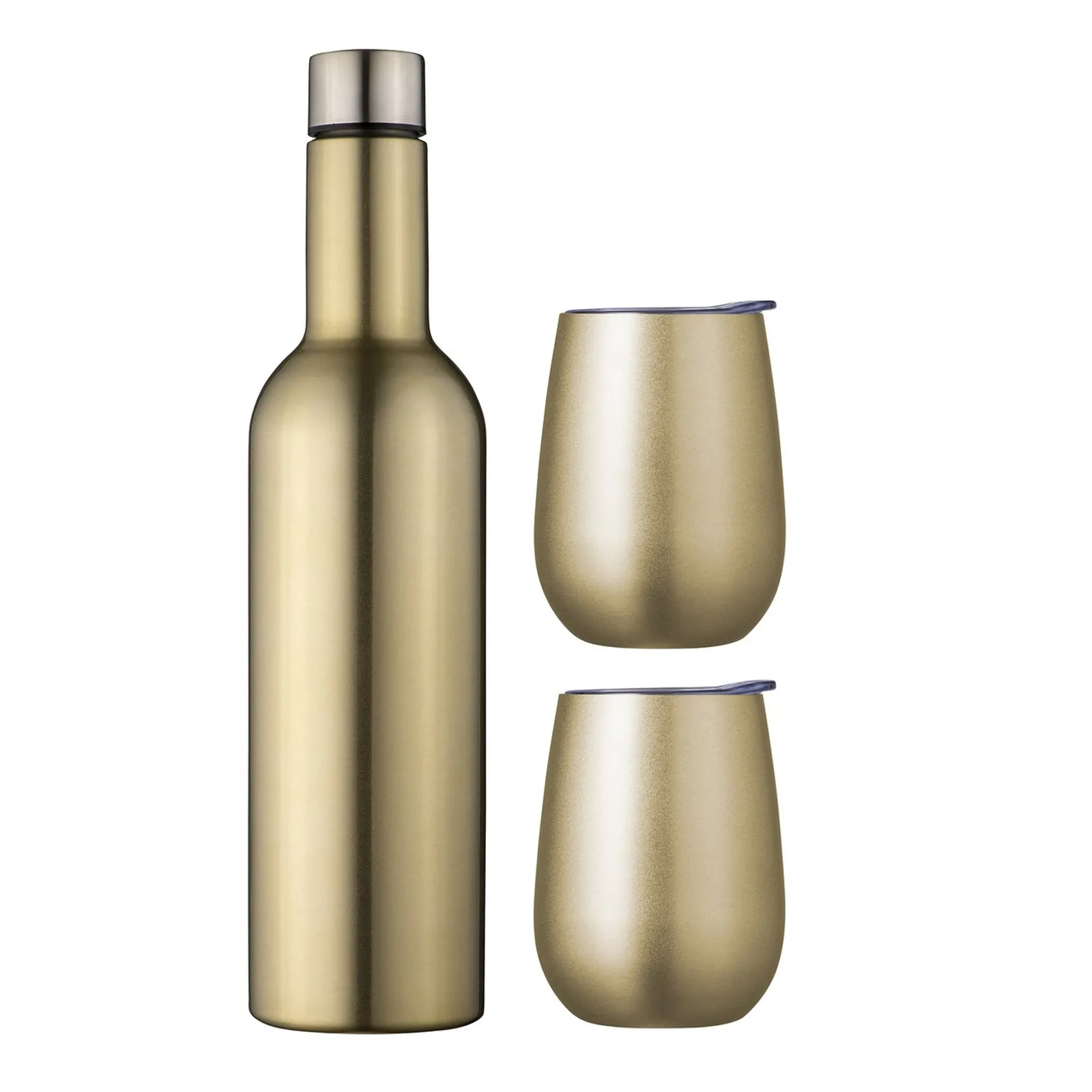 Avanti 13251 - Double Wall Insulated Wine Traveller Set - Champagne