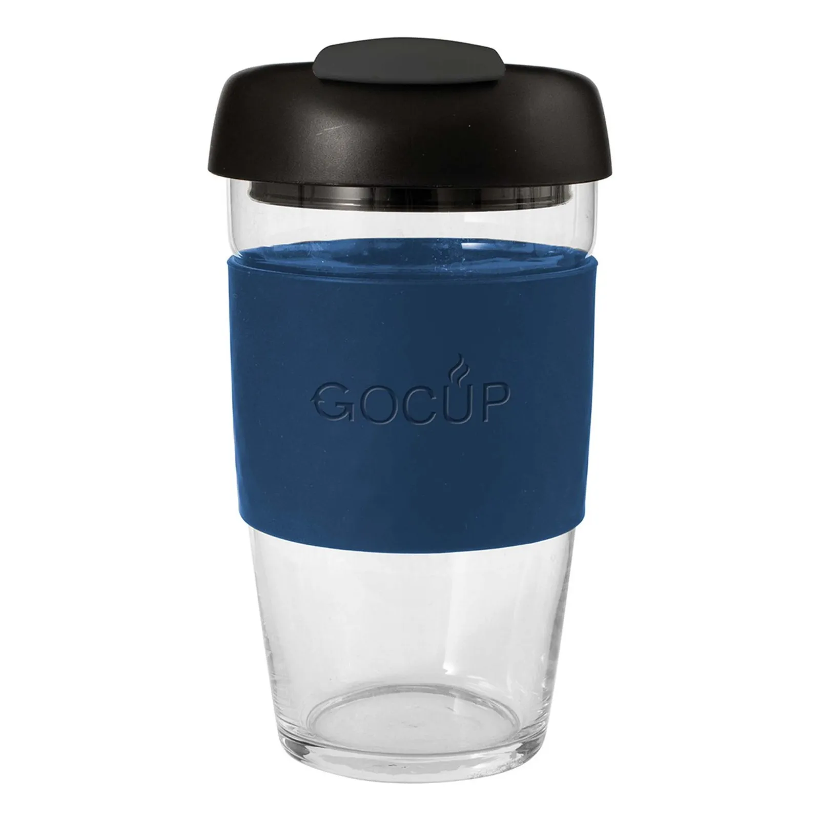 Avanti 13846 - Glass GoCup, 473ml/16oz - Navy / Black / Grey