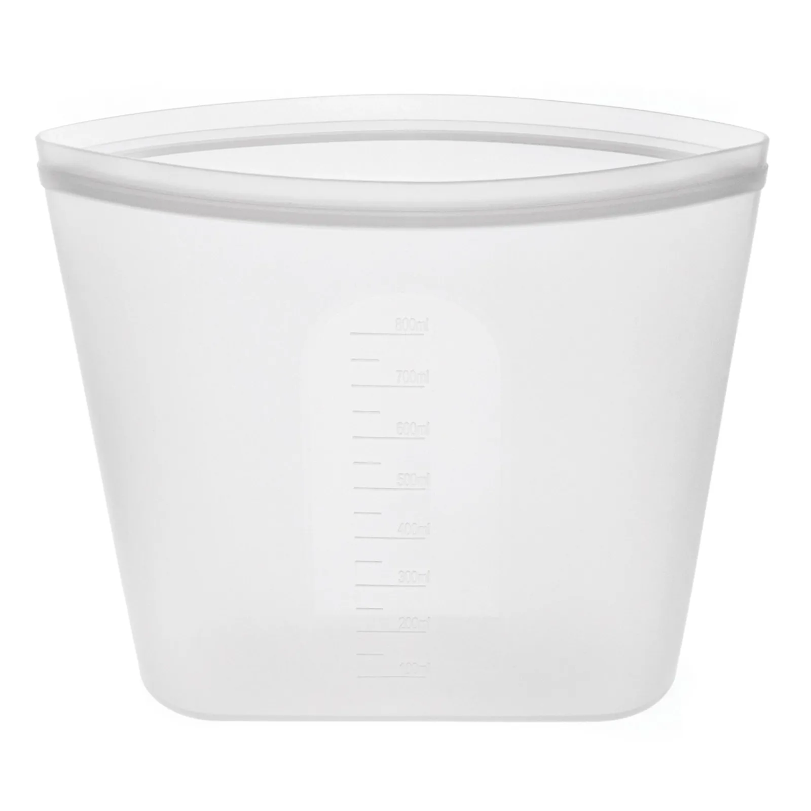 Avanti 14793 - Pinch & Lock Silicone Reusable Bags, 800ml - White