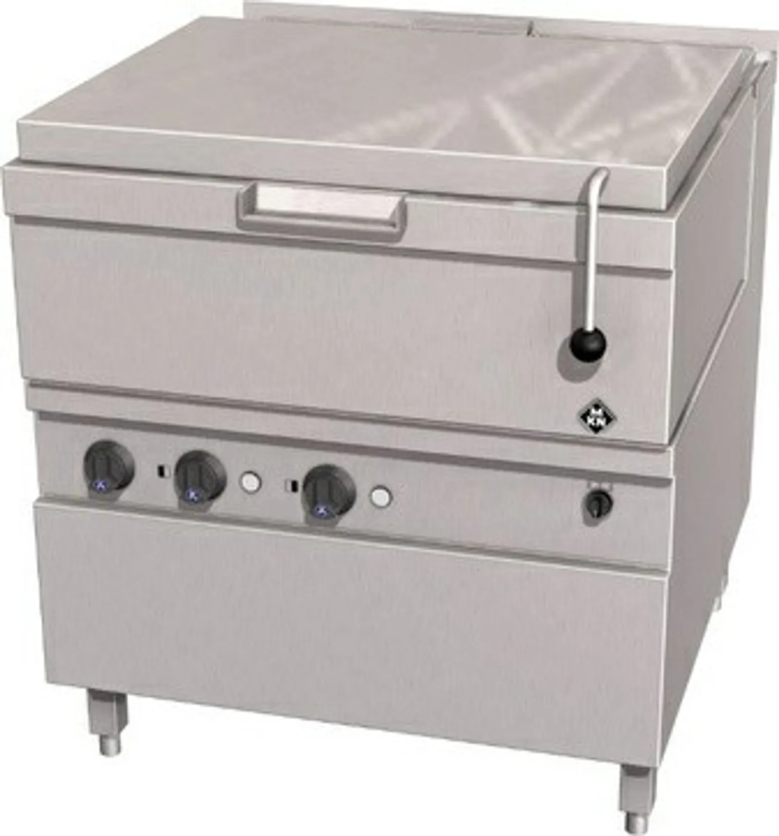 MKN 2021402C - Electric Bratt Pan 2/1 GN Motorized Tilting 80L