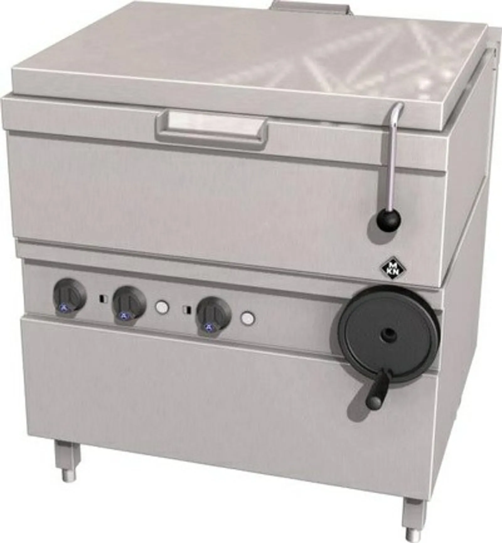 MKN 2121401C - Electric Bratt Pan 2/1 GN Manual Tilting 59L