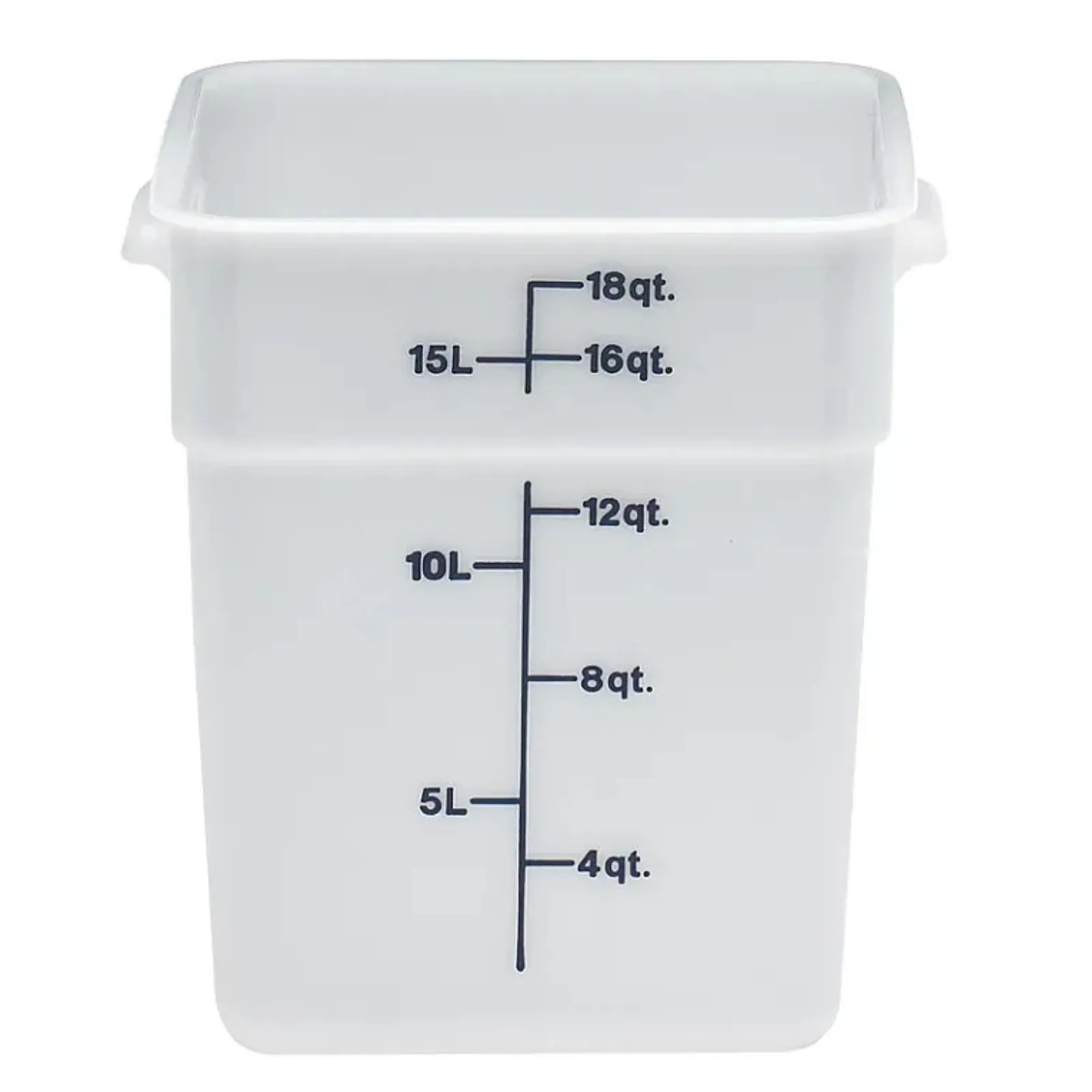 Cambro 18SFSP148 - Polyethylene Container 17.2L (Pack of 6)