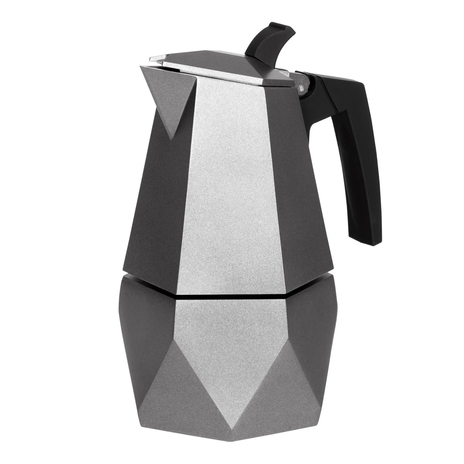 Avanti 14857 - Geo Espresso Maker, 200ml / 4 Cup - Anthracite