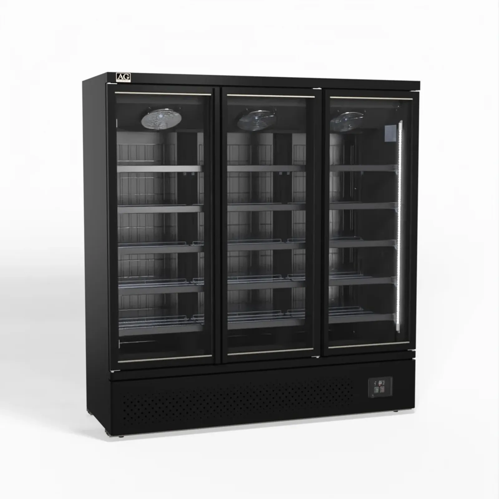 AG Equipment CSB1500 - 1539L Three Doors Supermarket Display Fridge
