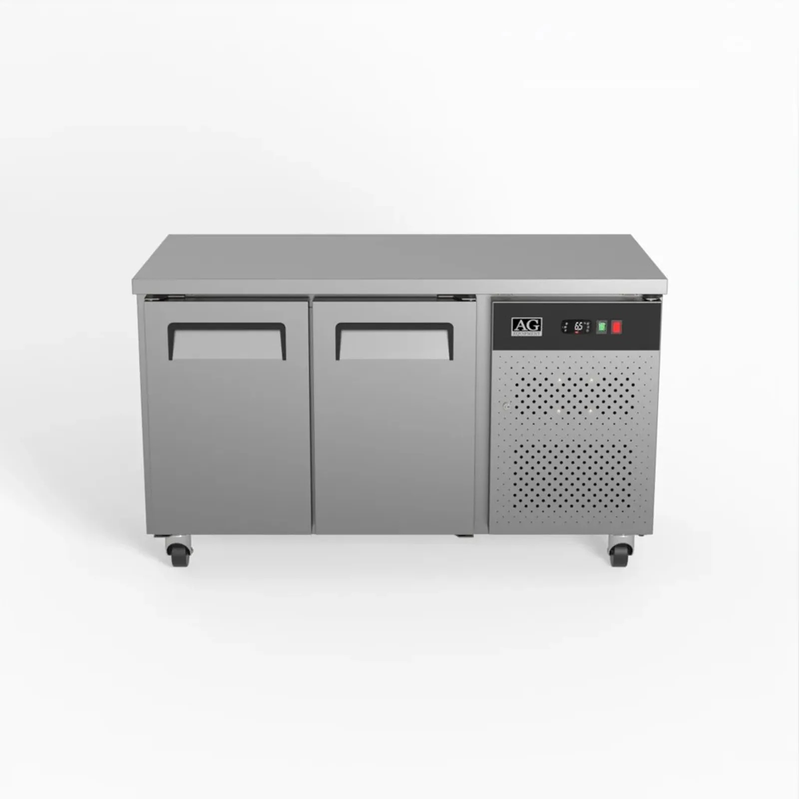 AG Equipment GNX2100BT - Two Door Worktop / Under Bench Freezer 700mm Depth