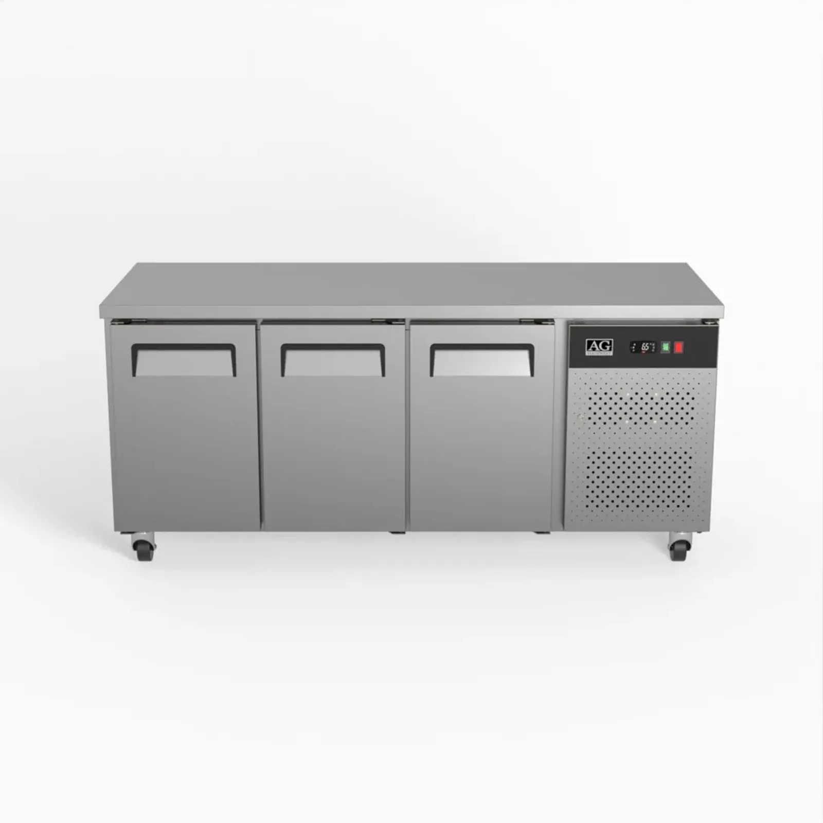AG Equipment GNX3100BT - Three Door Worktop / Under Bench Freezer 700mm Depth