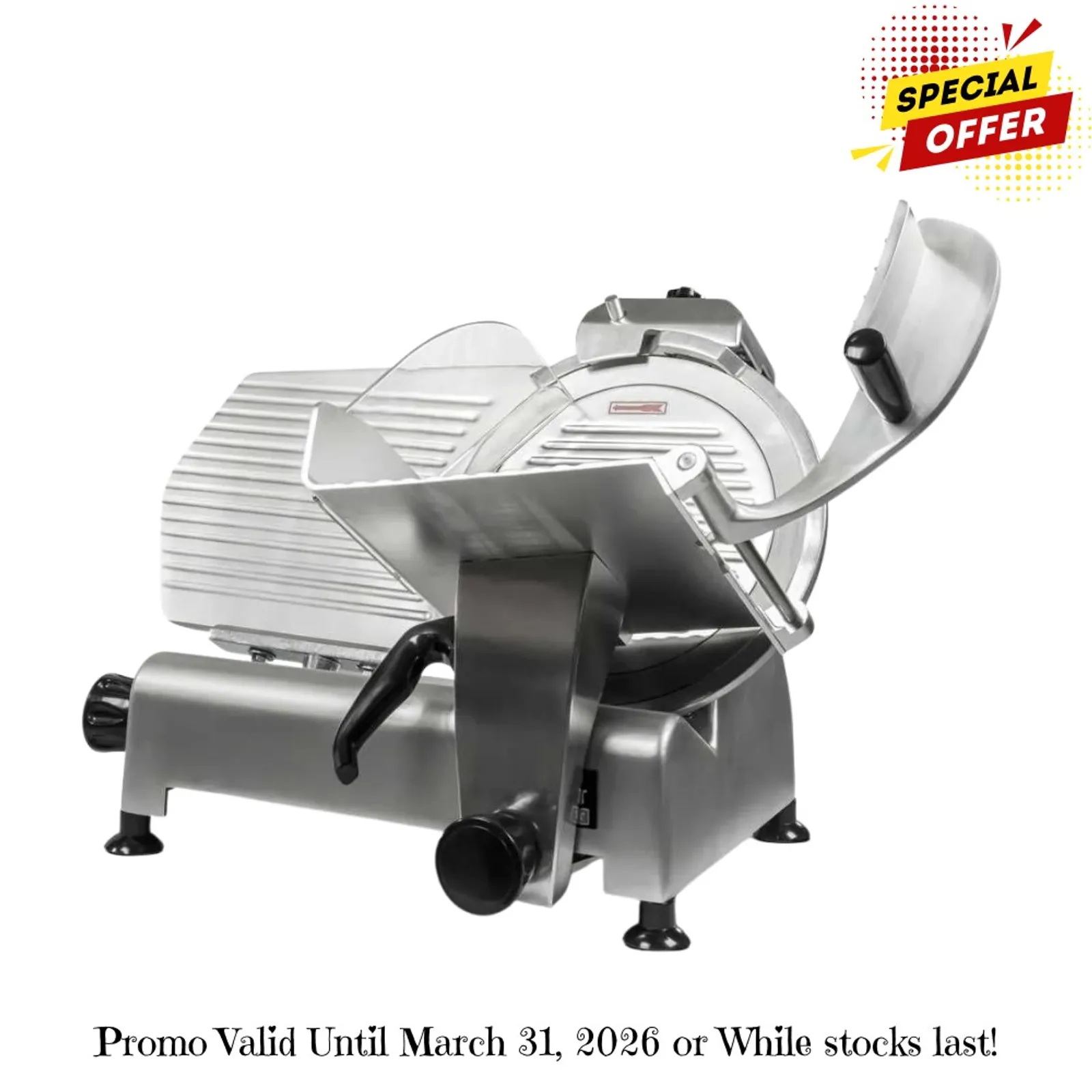 AG Equipment 300ES-12 - 12 Inch (300mm) Meat Slicer