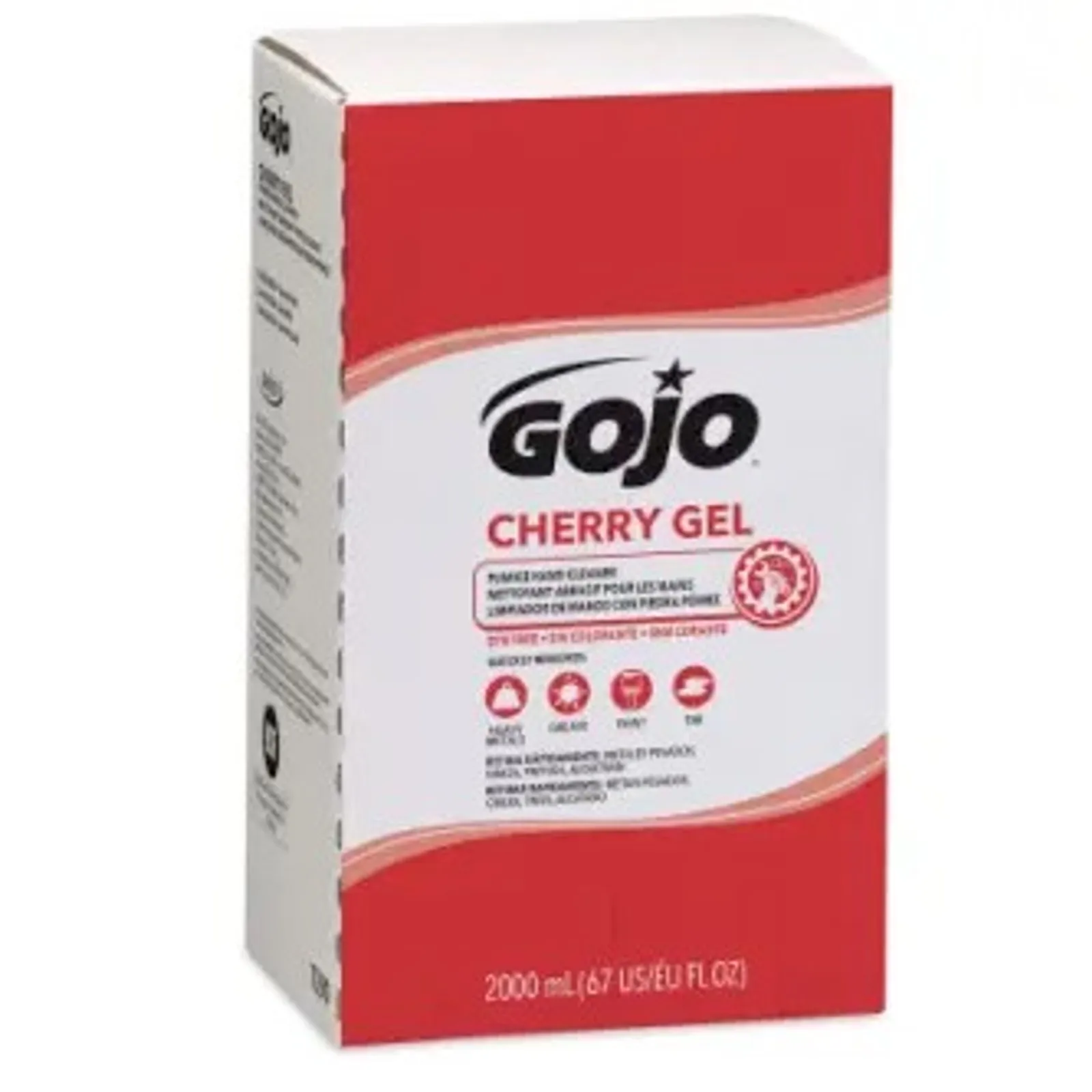 GOJO Cherry Gel w/ Pumice 2000mL (4 per case)