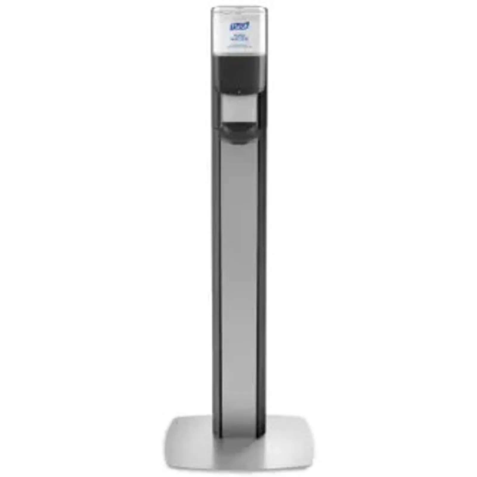 PURELL Messenger ES8 Graphite Panel Floor Stand w Graphite Dispenser