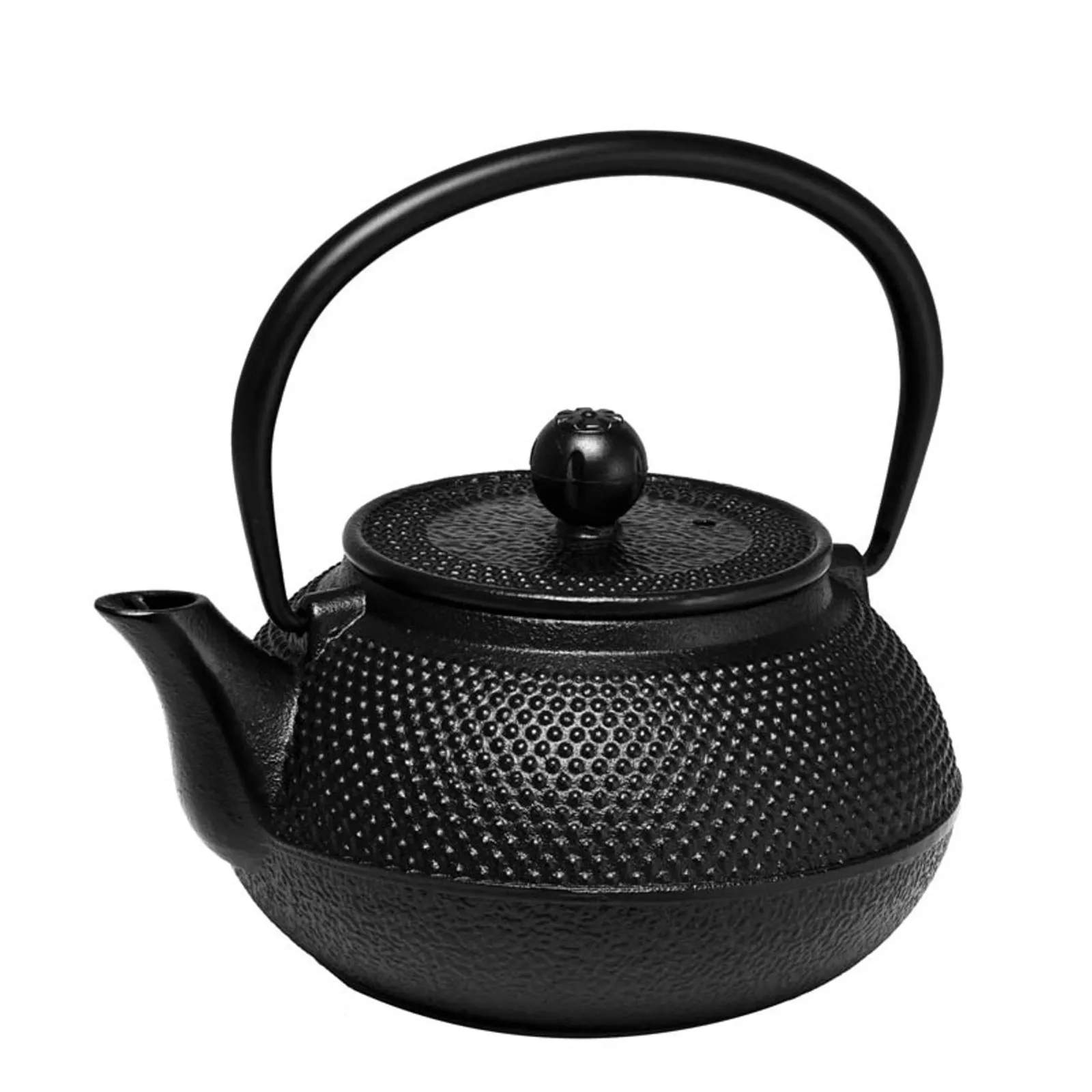 Avanti 15103 - Hobnail Cast Iron Teapot, 600ml - Black