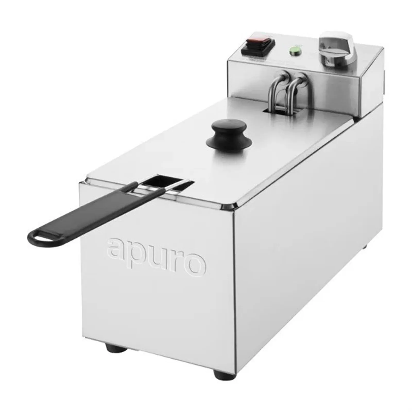 Apuro CU614-A - Single Tank Fryer - 3Ltr - 2kW