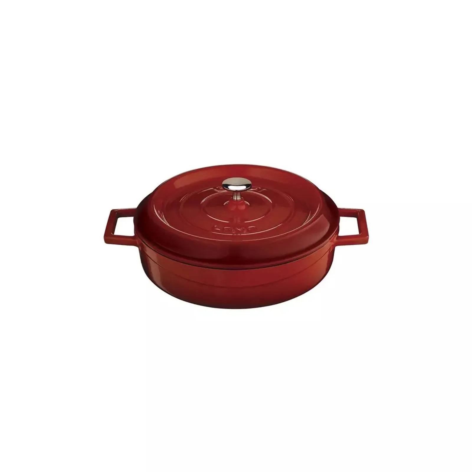 Lava 799224-R - Casserole-Round, Low, 2.4lt - Red