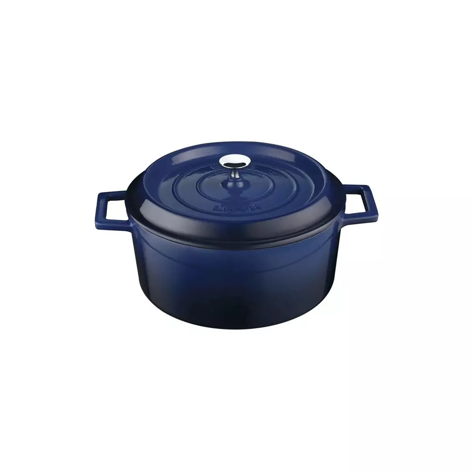 Lava 799024-BL - Casserole-Round, Cast Iron, 4.5lt - Blue