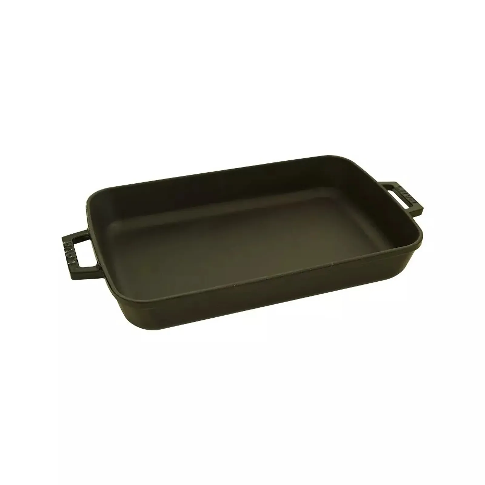 Lava 799726-BK - Rectangular Dish, Cast Iron, 4.86lt - Black