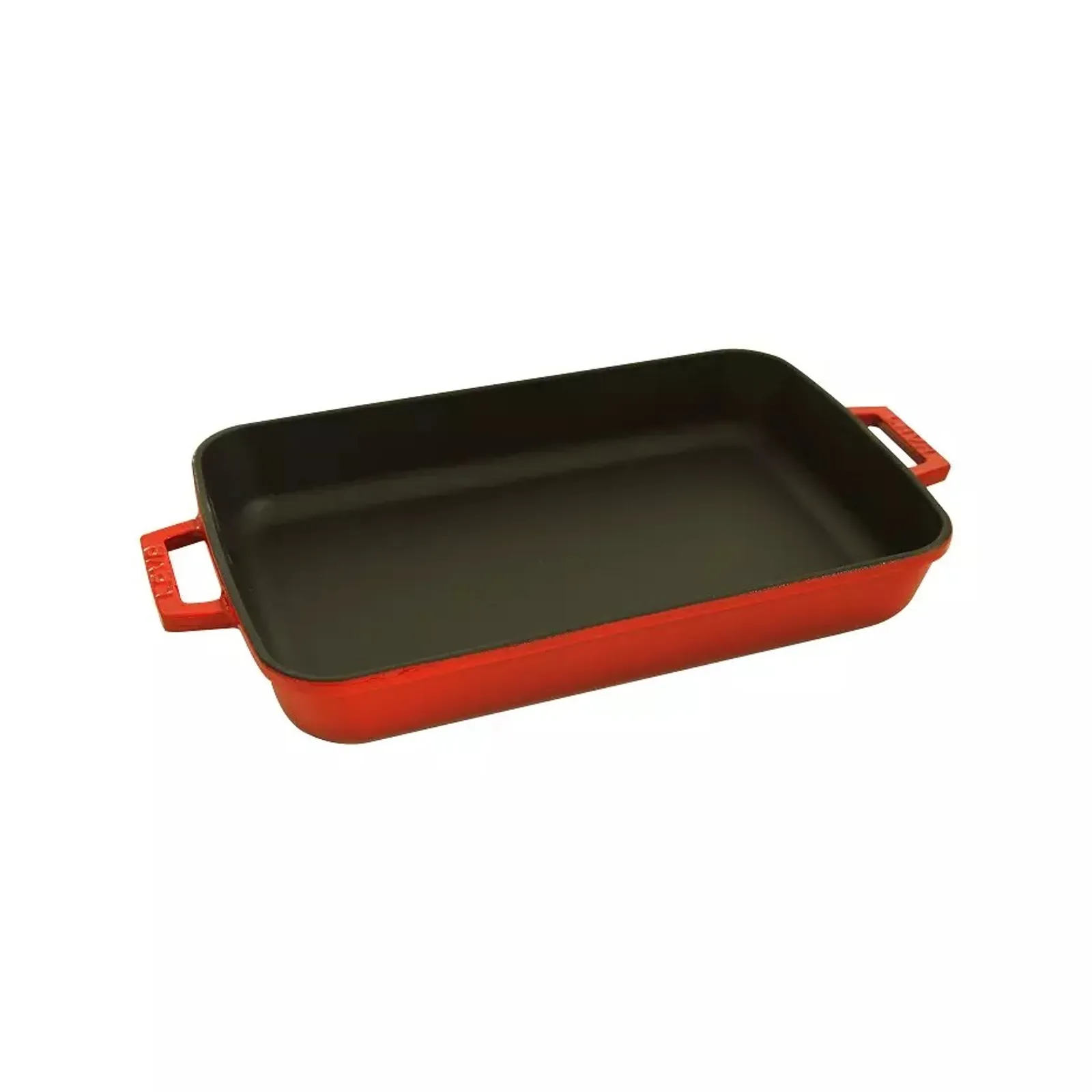 Lava 799726-R - Rectangular Dish, Cast Iron, 4.86lt - Red