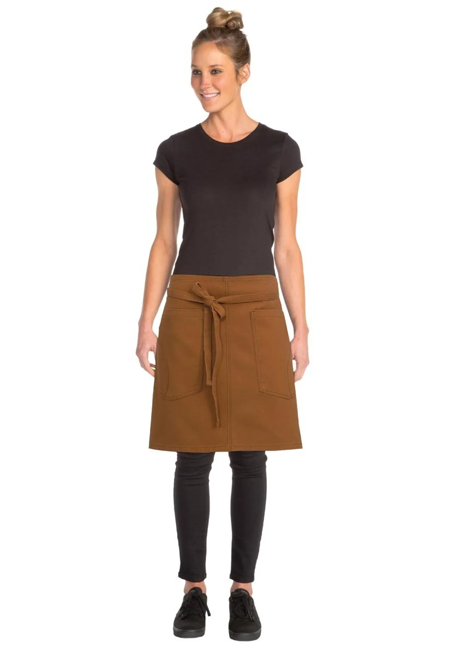 Chef Works AHWKV013-NTM Rockford Nutmeg Half Apron