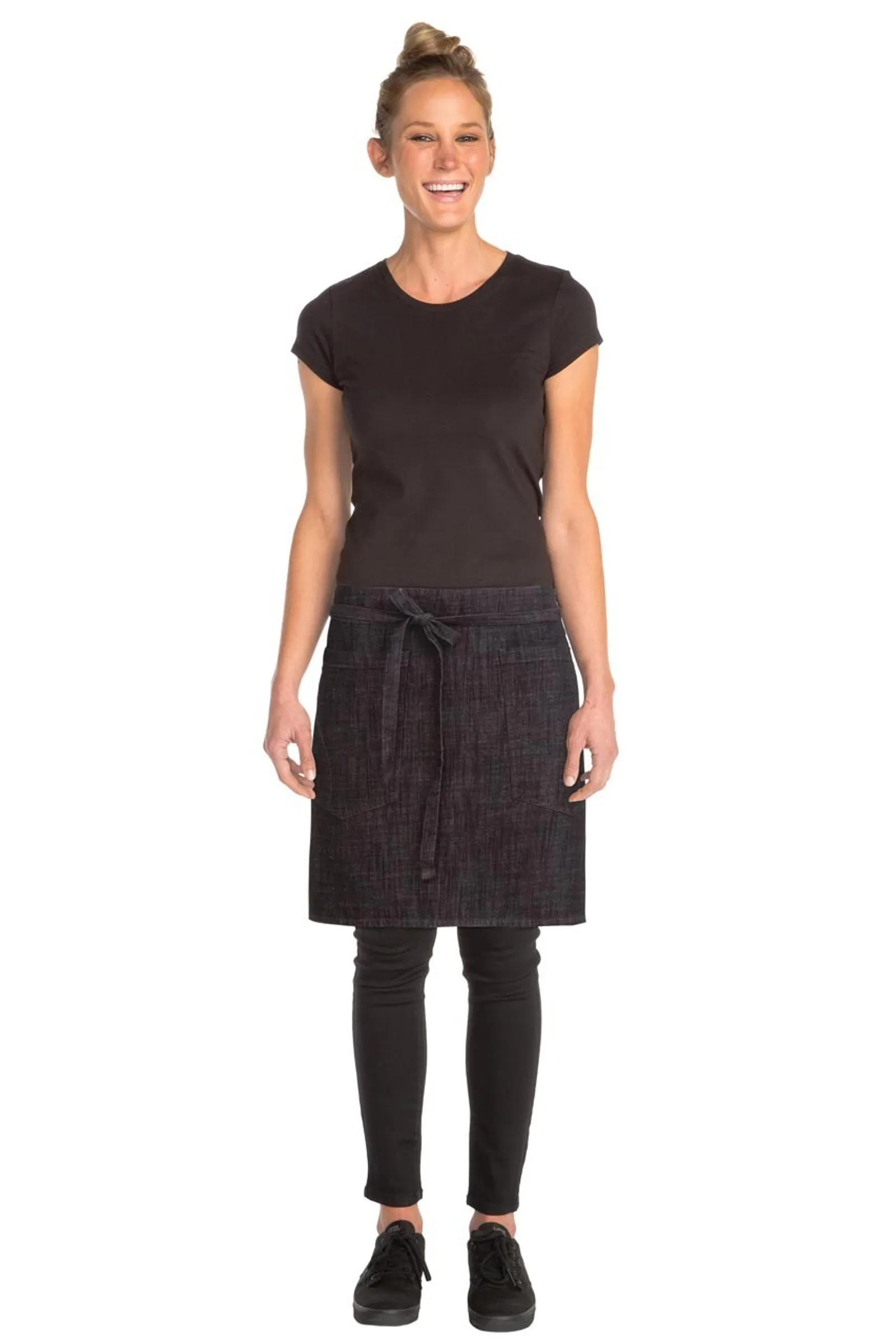 Chef Works AHWXX012-BBG Corvallis Burgundy Half Apron