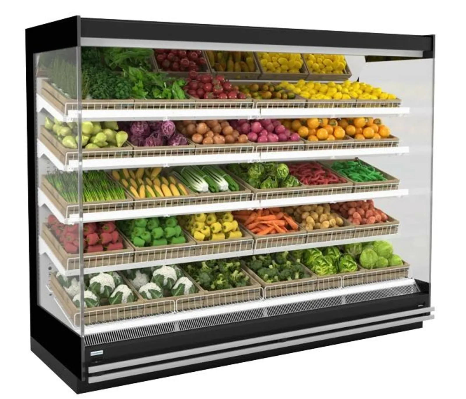 Hussmann PMN20F3R-6P-1IRC - Multideck Open Produce 3750mm