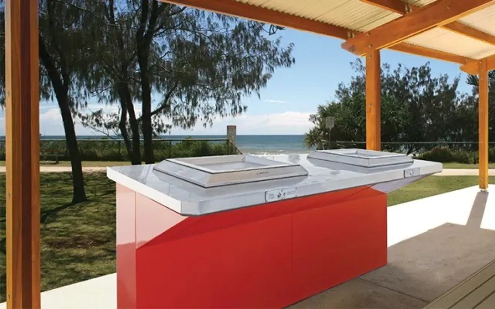 Town & Park BBQ.2P - Double Hot Plate Barbeque