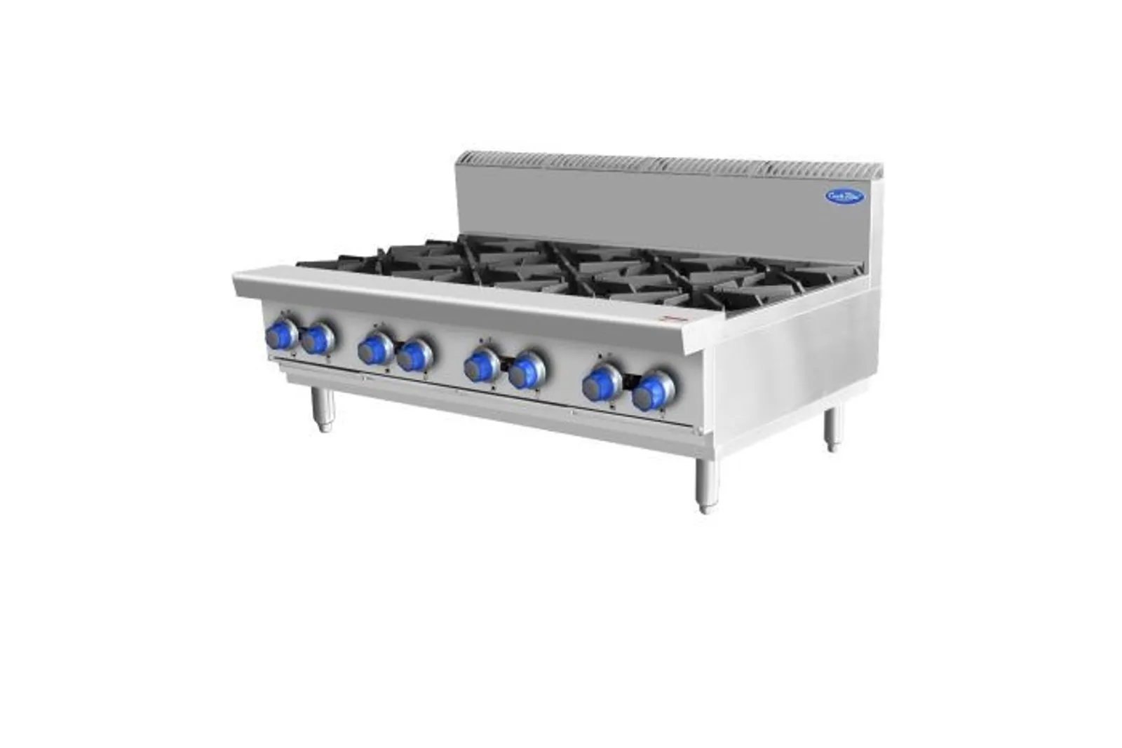 Cookrite AT80G8B-C-LPG - Open 8 Burner Cook Tops LPG