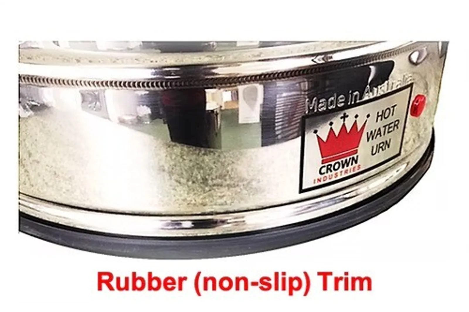 Crown Industries RT-01 - Non-Slip Rubber Trim - Urn / Coffee Maker / Steamer