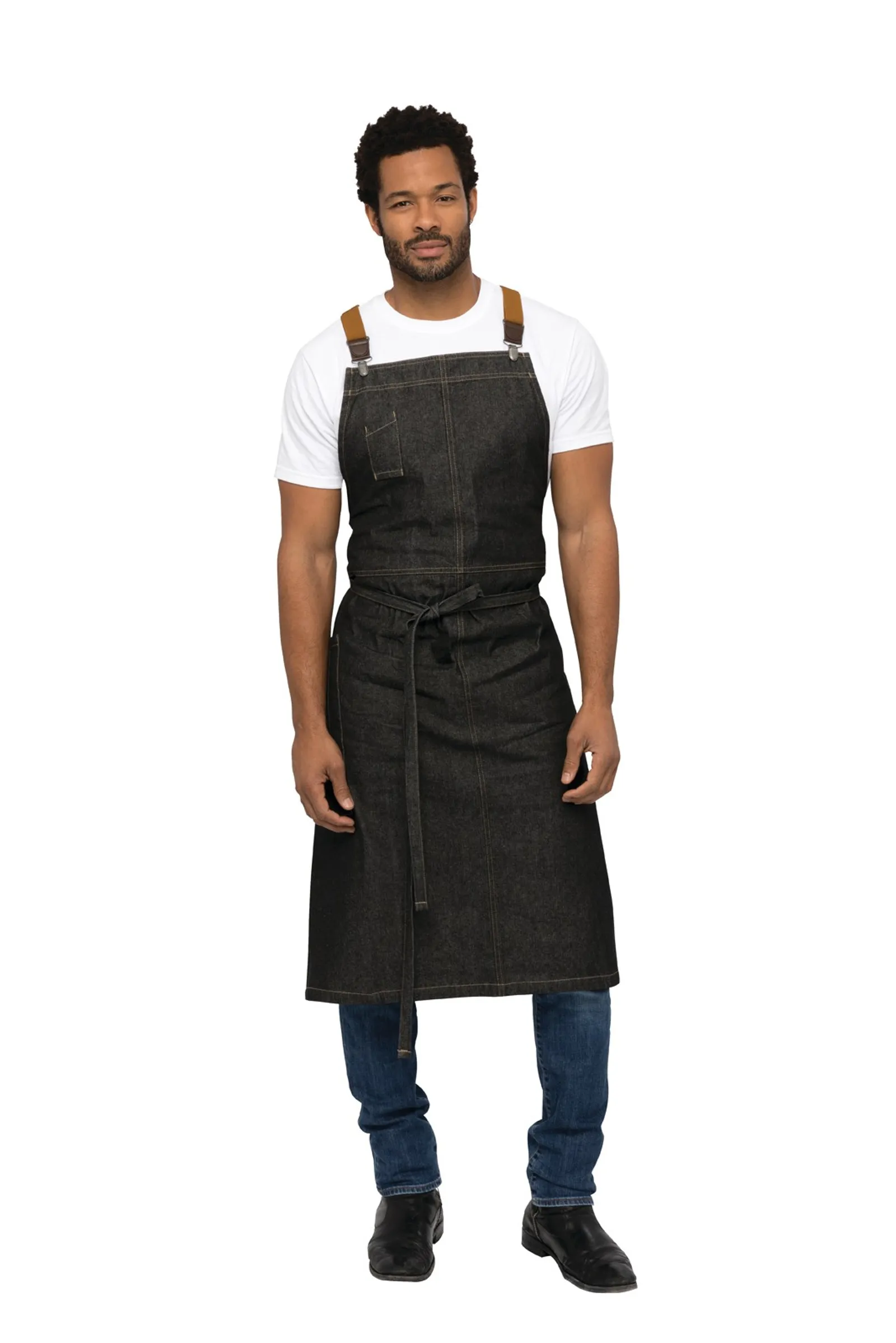 Chef Works ACS01 Berkeley Chefs Bib Apron
