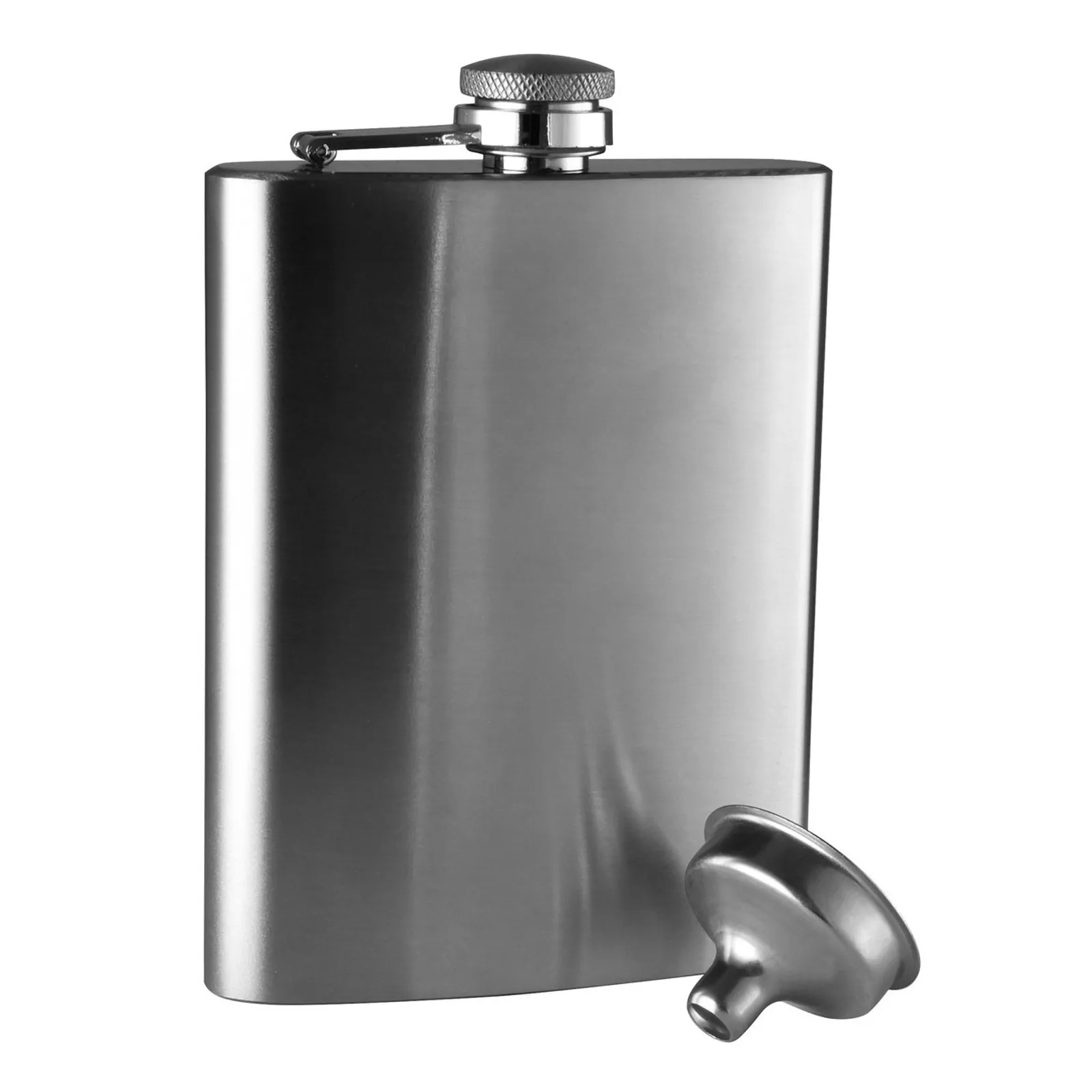 Avanti 15267 - Classic Hip Flask with Funnel - Satin