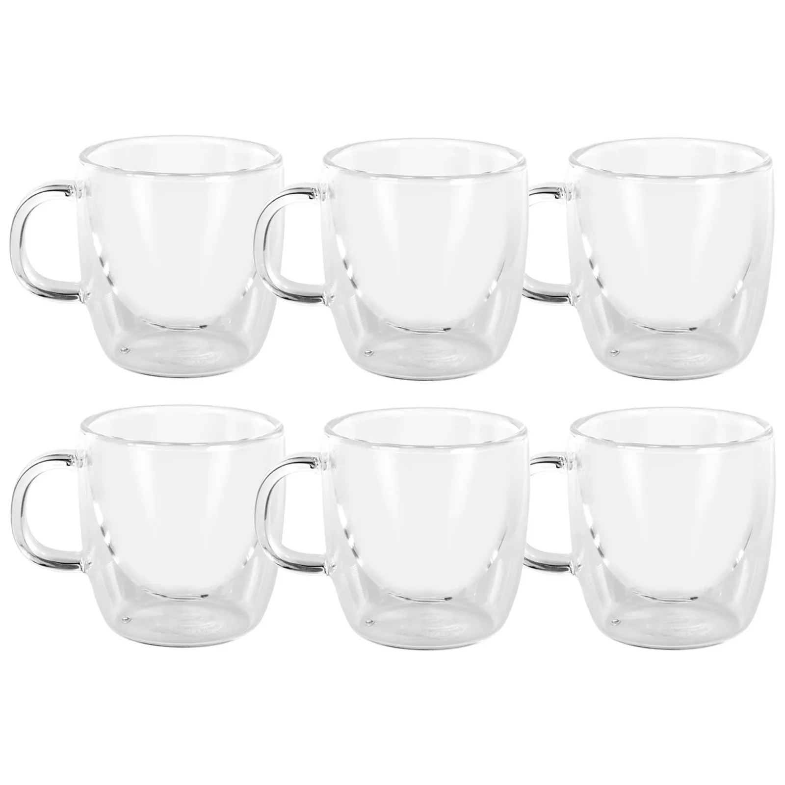 Avanti 15413 - Caffe Manico Double Wall Glasses Set of 6 - 250ml