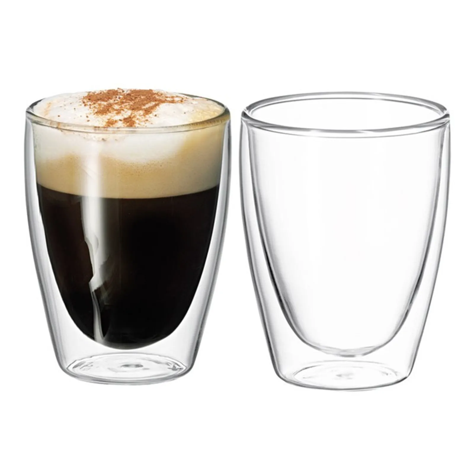 Avanti 15524- Caffe Twin Wall Glass - Set of 2 - 250ml