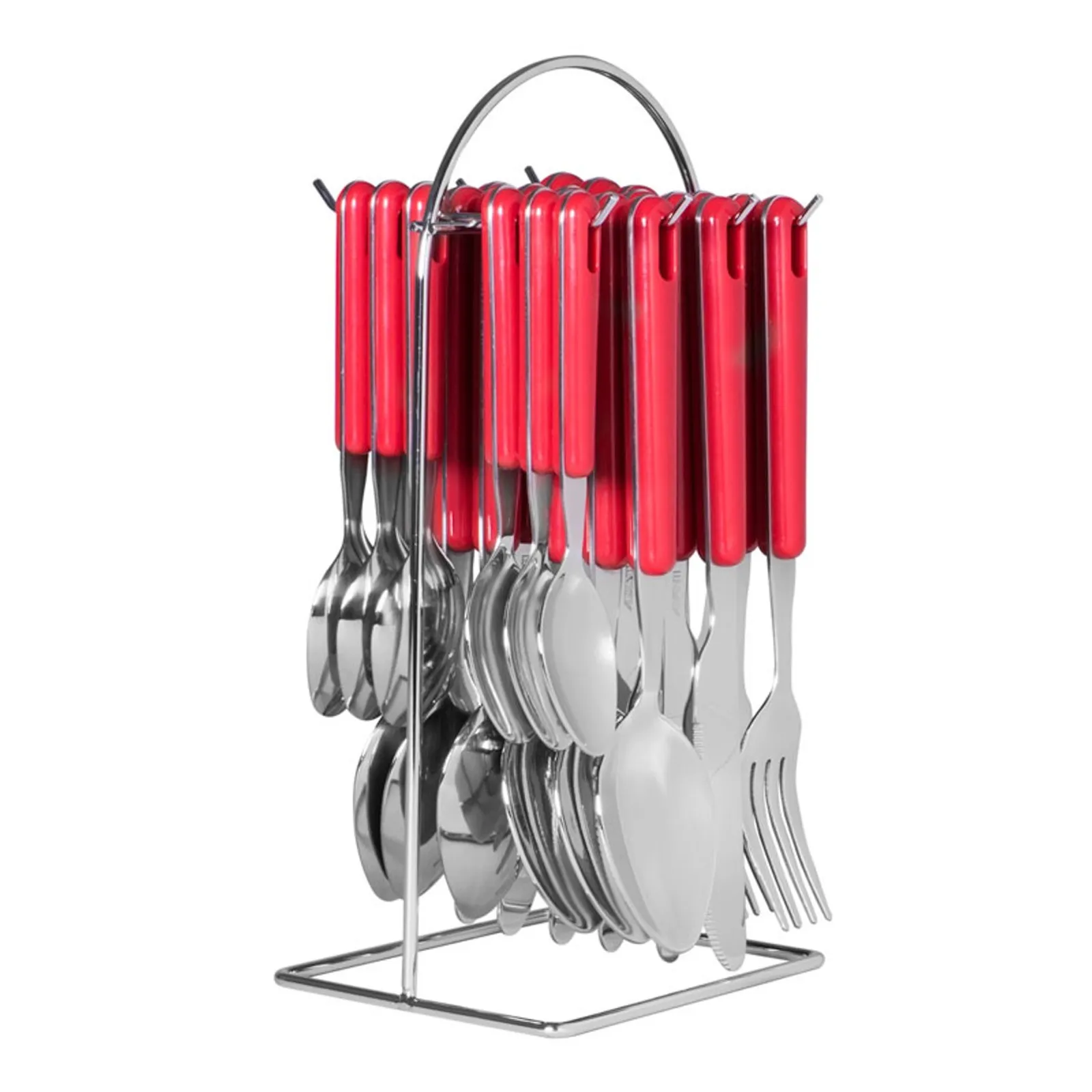 Avanti 16722 - Hanging Cutlery with Wire Frame - Red