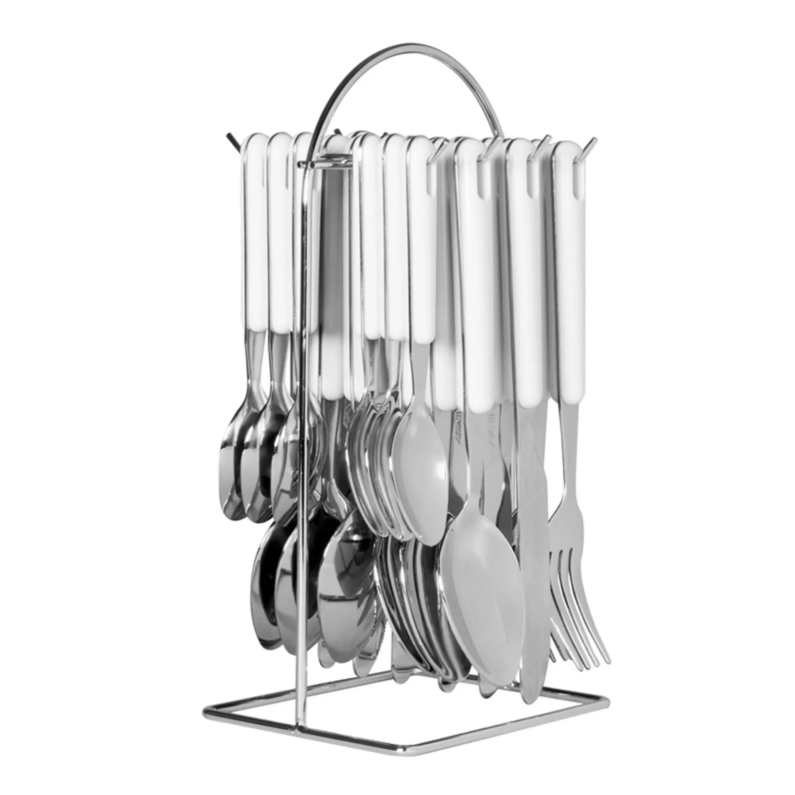 Avanti 16723 - Hanging Cutlery with Wire Frame - White
