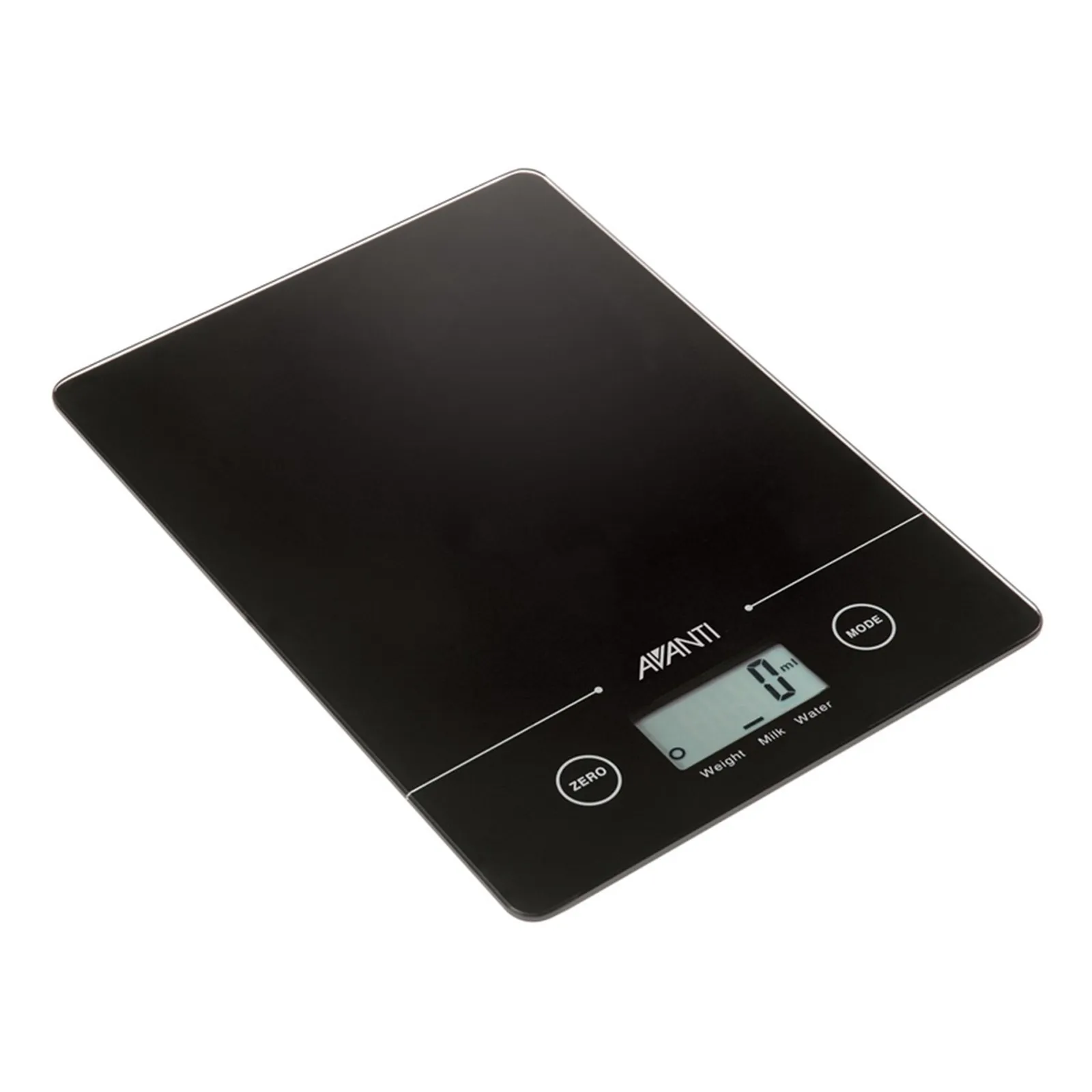 Avanti 16845 - Compact Digital Kitchen Scale - Black