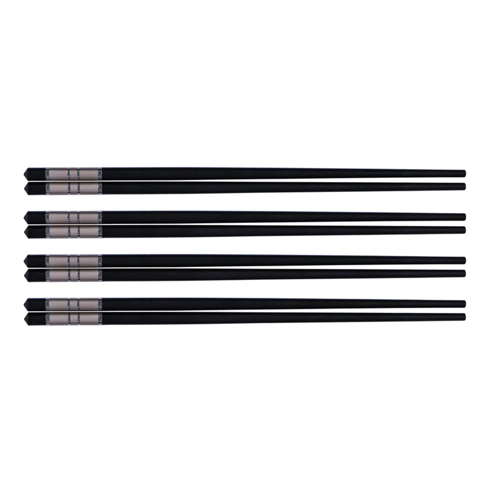 Avanti 16950 - Alloy Chopsticks With Silver Trim - Set of 4
