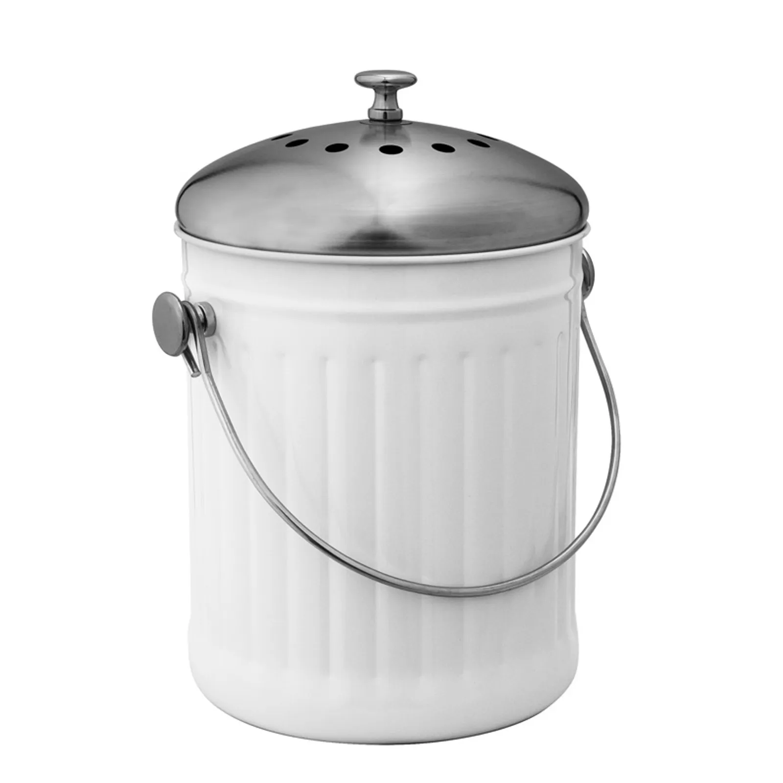 Avanti 41613 - Compost Bin - 18x27cm/5L - White