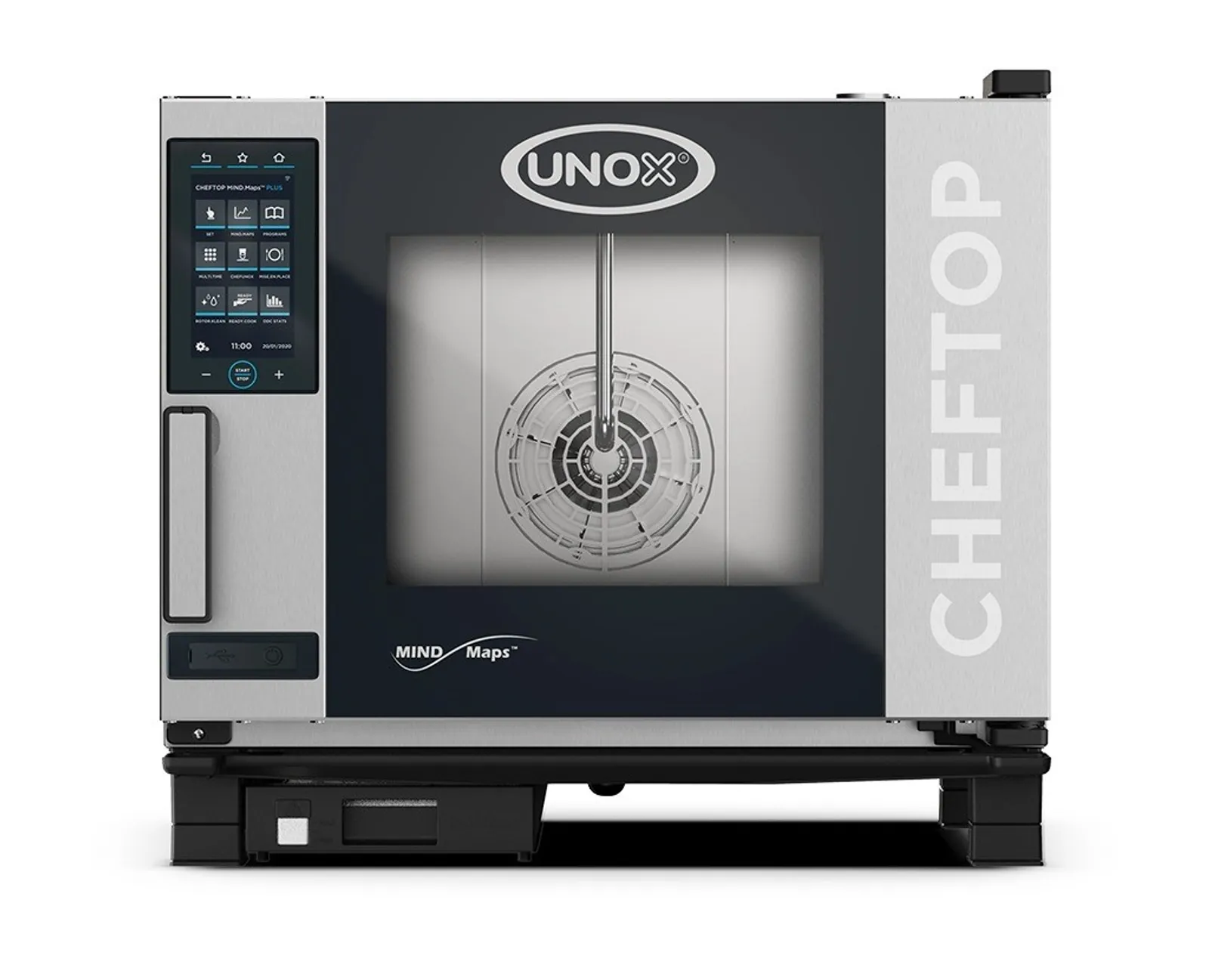Unox XEVC-0511-EPLM-MS CHEFTOP MIND.Maps COUNTERTOP PLUS 5 trays GN 1/1