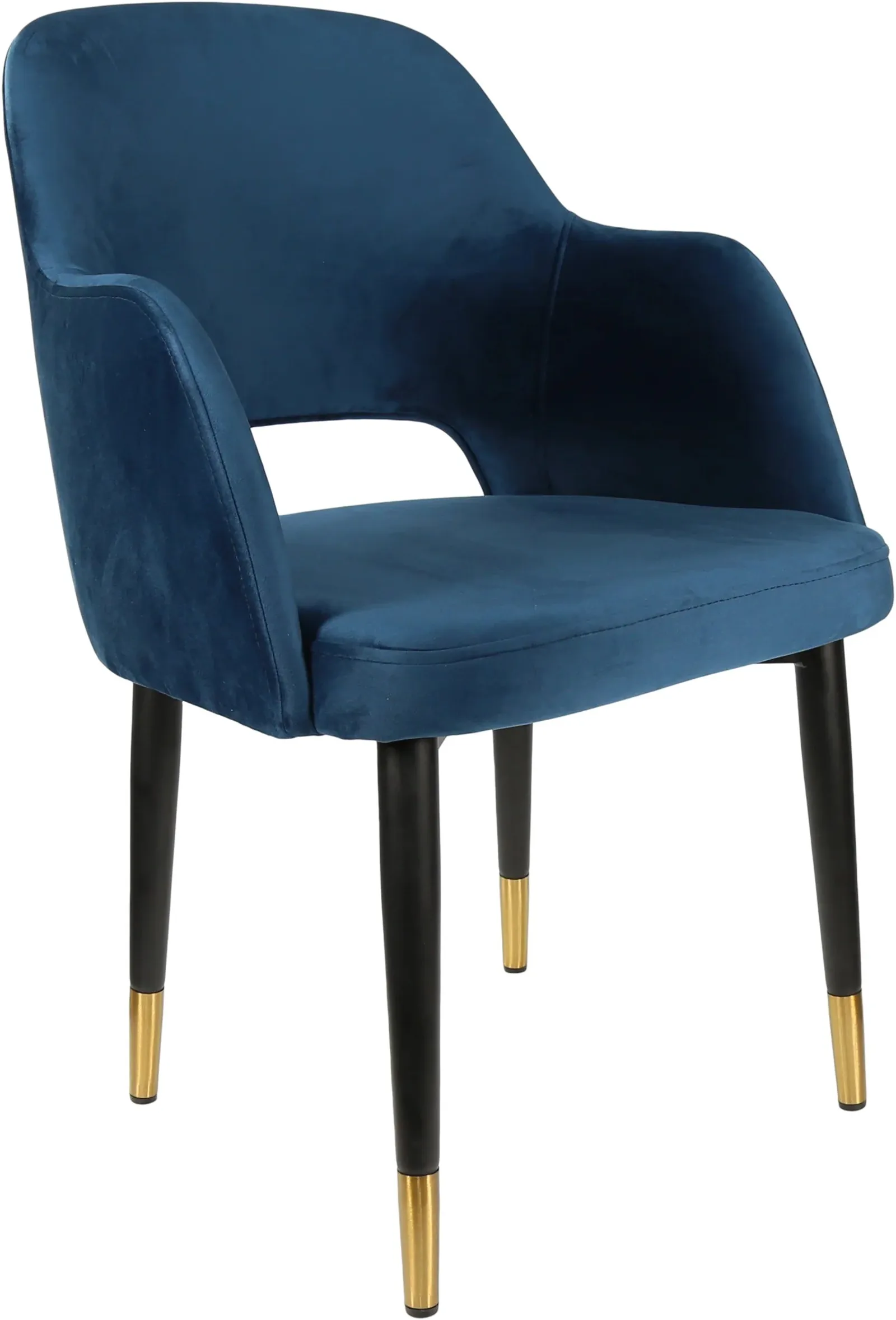 Durafurn Sorbet Chair with Black Metal 450h Legs